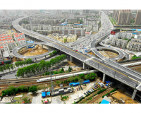 公司参与监理的郑州京沙快速通道工程项目