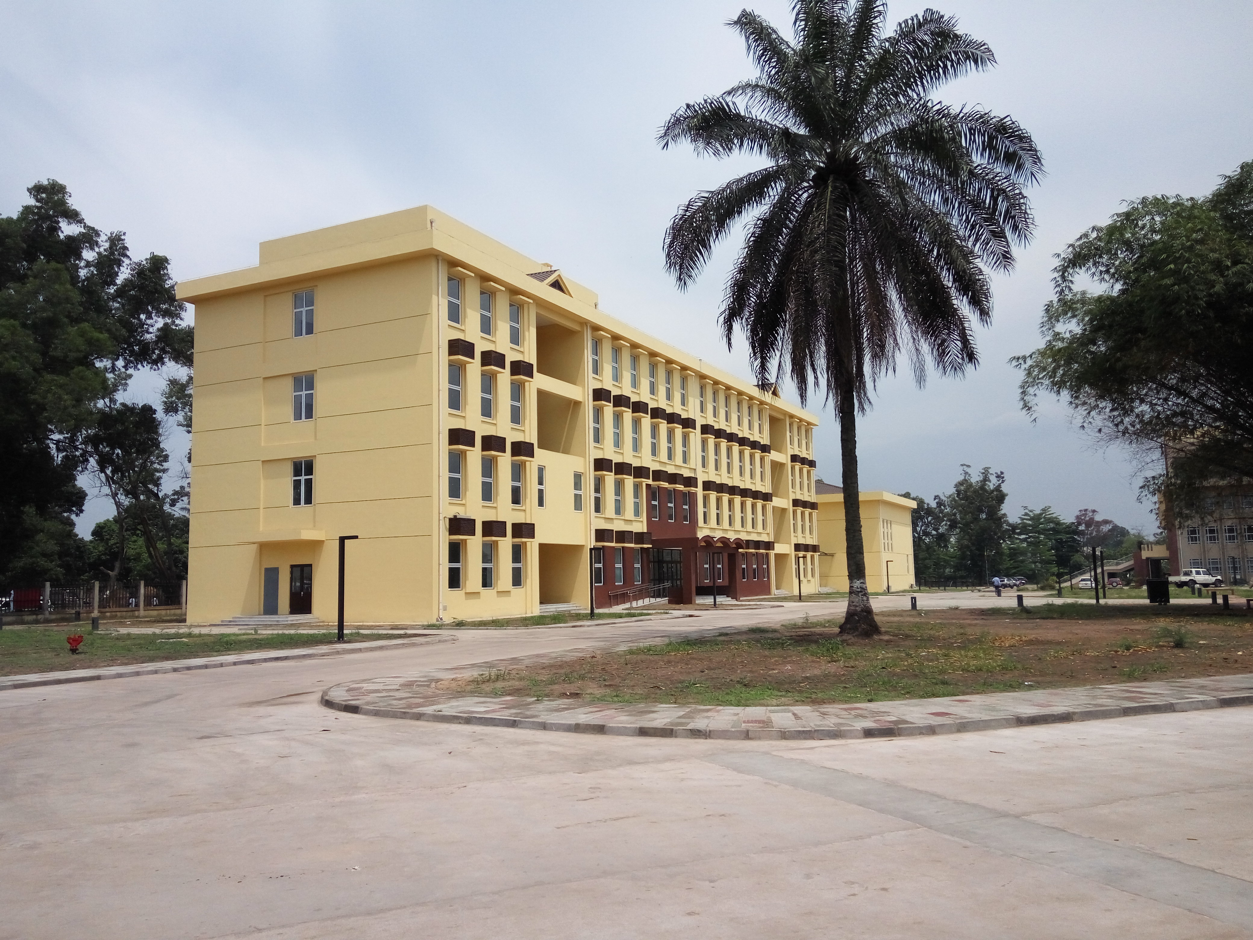 公司监理的援建刚果布大学城项目